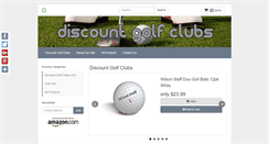Desktop Screenshot of discount-golfclub.net